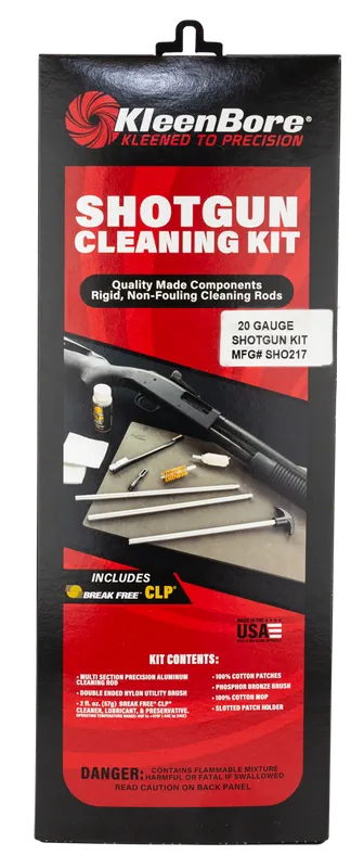 KleenBore Classic 20 Gauge Shotgun Cleaning Kit SHO217