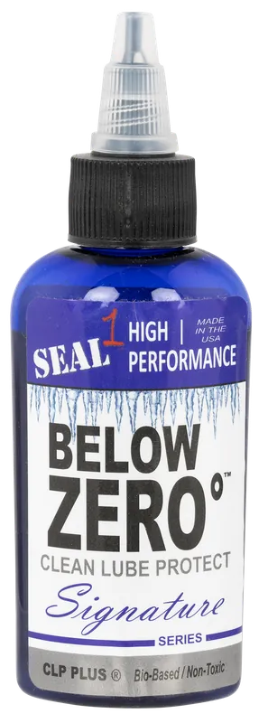 Seal 1 SLBZ2 Signature Below Zero: 2 oz Squeeze Bottle for Cleaning, Lubricating, and Protecting