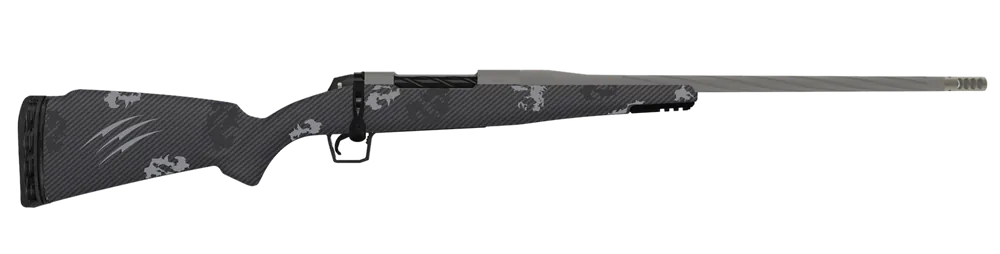 Fierce Firearms Twisted Rogue 300 Win with Phantom Camo Carbon Fiber Stock and Tungsten Cerakote Finish