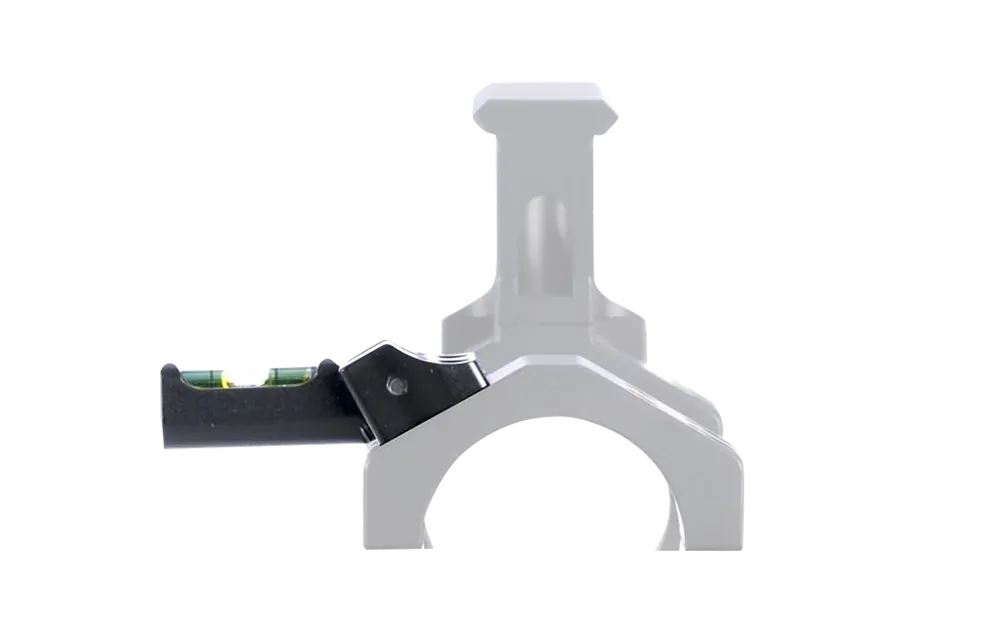 Seekins Precision X-Cap Adjustable Bubble Level - Black 7075 Aluminum