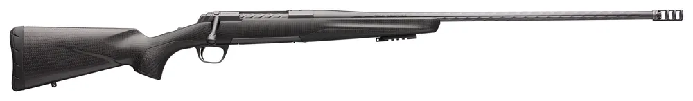 Browning X-Bolt Pro 6.8 Western Rifle with Carbon Gray Elite Cerakote Finish and Carbon Fiber Stock