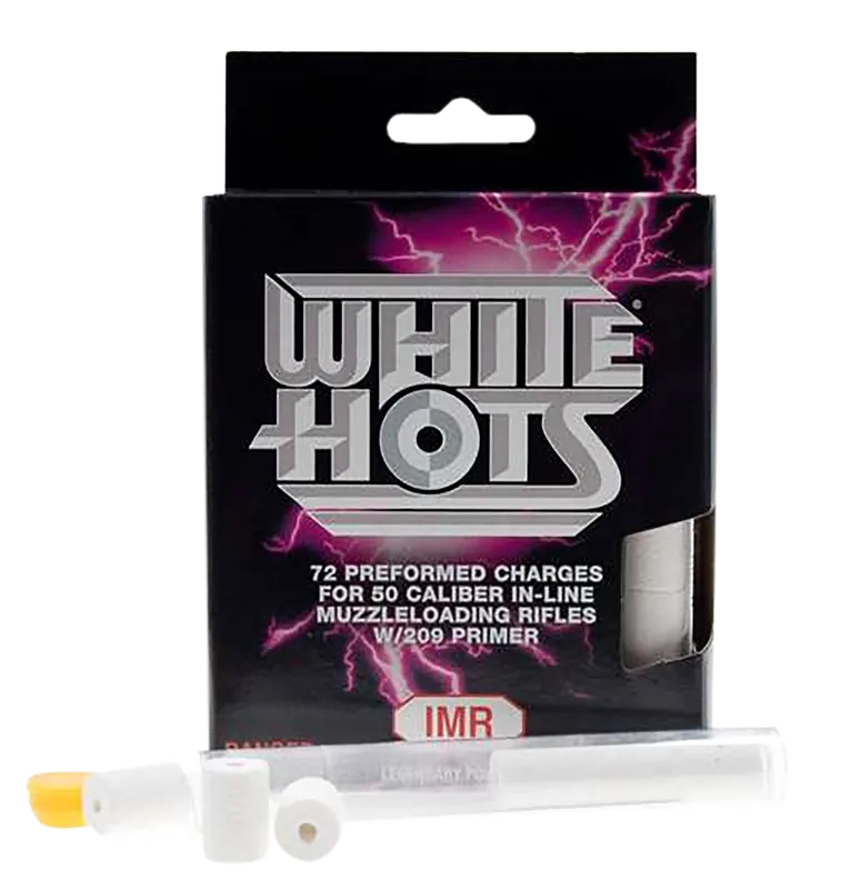 IMR WHP50 White Hots 50 Cal Muzzleloader - 72 Charges Box