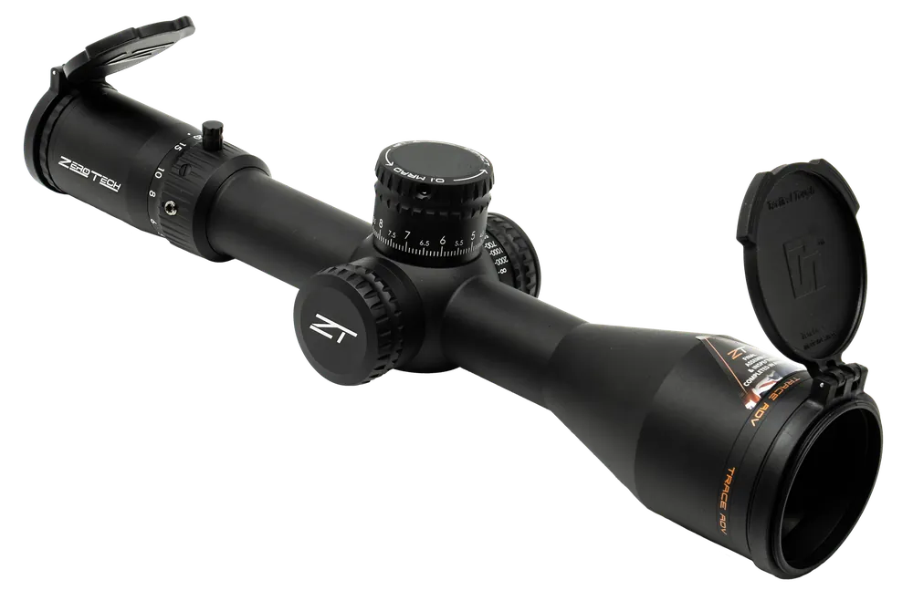 Zero Tech Optics TR5306FT3-IR Trace Advanced Black Scope 5-30x56mm 34mm Tube with Illuminated RMG 2 FFP Reticle