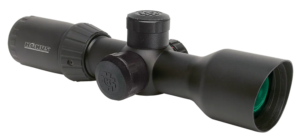 Konus 7291 KonusPro T-30 3-12x44mm Matte Black Scope with Dual Illuminated Ballistic Reticle