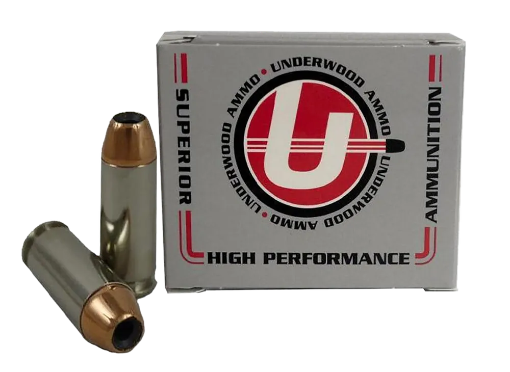 Underwood Ammo 10mm 150gr JHP 20/Box, 10/Case