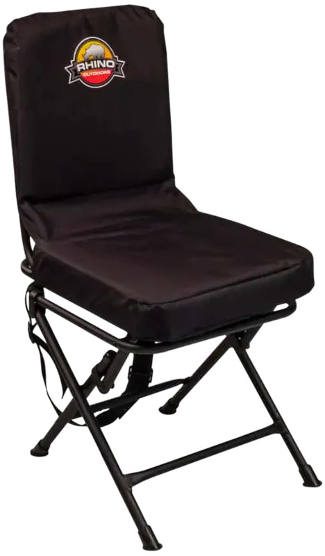 Rhino Blinds RC2281 360° Swivel Hunting Chair - Black 600D Polyester