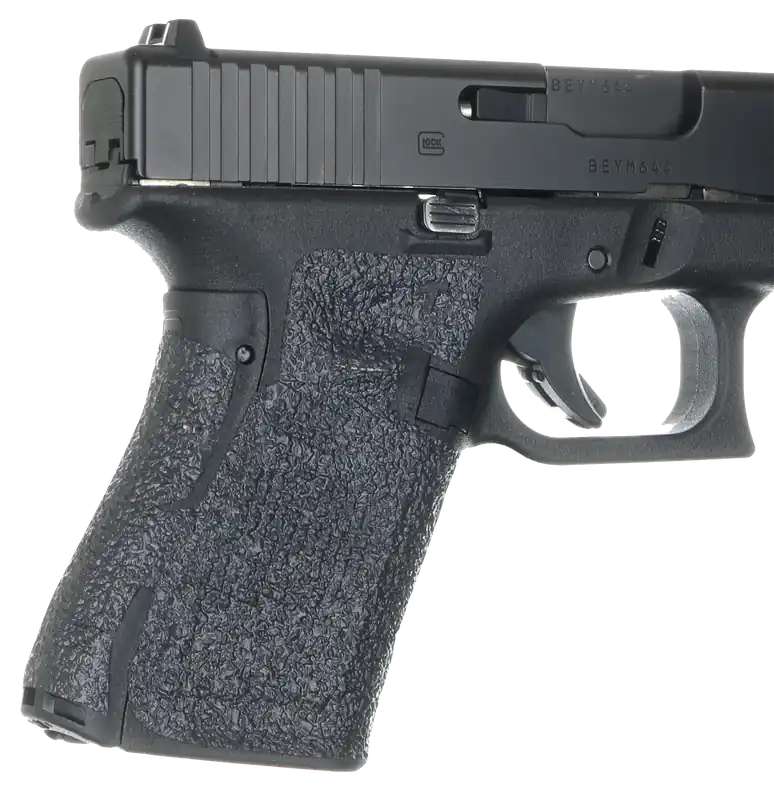 Talon Grips EV02R Textured Black Rubber Adhesive for Compact Glock Gen 5 (19, 23)
