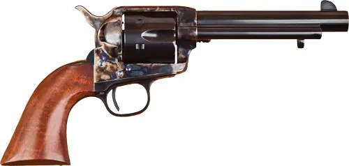 Cimarron P-Model 5.5" .38SPL/.357MAG Revolver - Blued Walnut Finish