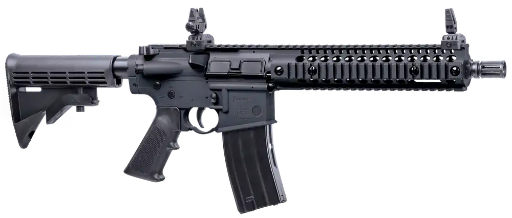 Crosman CFAR1B Full Auto R1 CO2 Air Rifle .177 Caliber, 25-Round, Black Finish