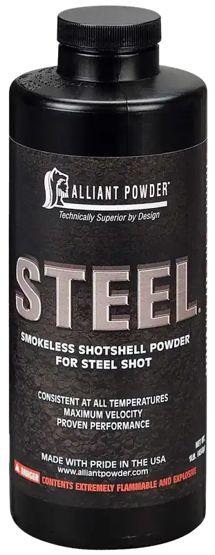Alliant STEEL Shotshell Powder for Multi-Gauge Shotguns - 1 lb