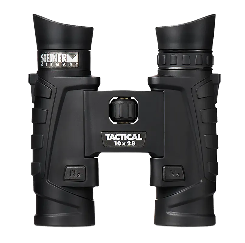 Steiner T1028 Tactical 10x28mm Binoculars with Fast-Close Focus and Rubber Armor