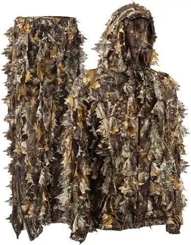 Leafy Suit: Real Tree Edge L/XL Pants & Top by Titan Outfitter