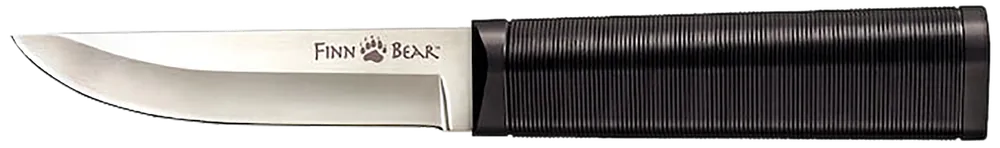 Cold Steel Finn Bear 4" Fixed Blade Knife with Black Polypropylene Handle