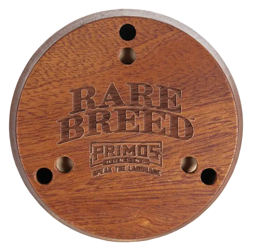 Primos PS2905 Rare Breed Turkey Pot Call with Striker - Black/Brown