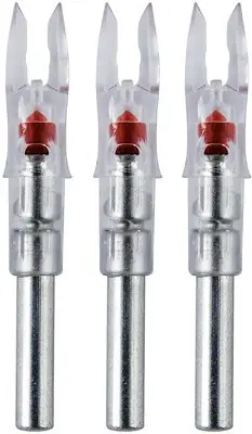 S-Series Red 3-Pack Nocturnal Lighted Nock