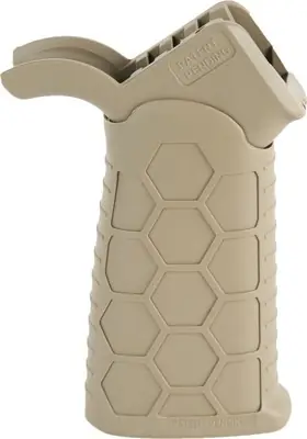 Tactical FDE AR-15 Hexmag Grip