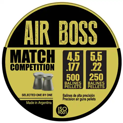 Hatsan Apolo Air Boss .177 Match Air Pistol Pellets - 500 Pack