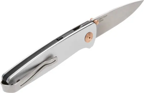 SOG Twitch III 3.1" Assisted Knife - Polished Satin/Rose Gold