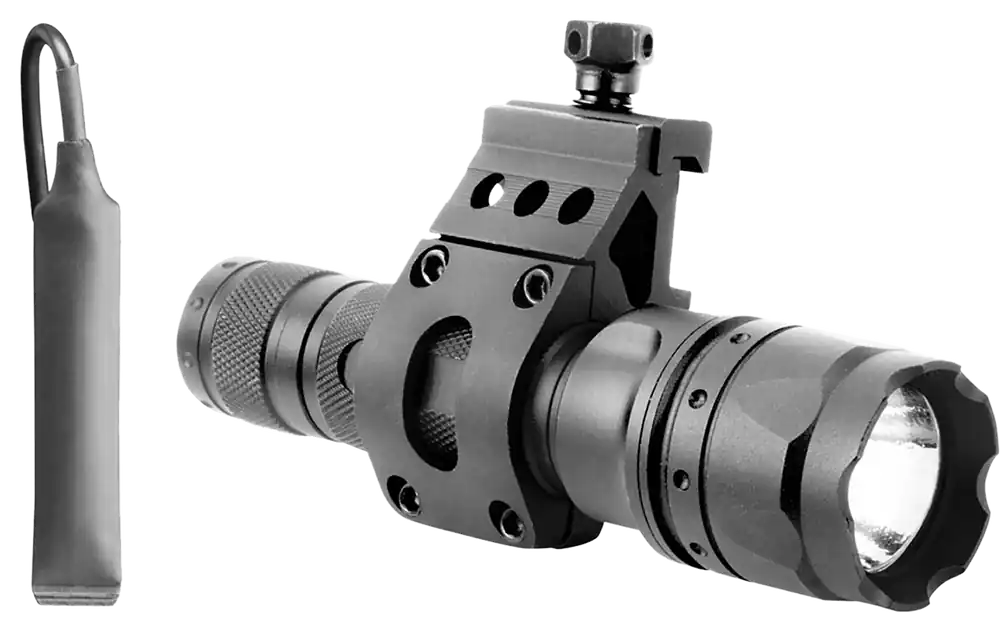 Aim Sports FHD500B 500 Lumen Black Flashlight with White CREE LED