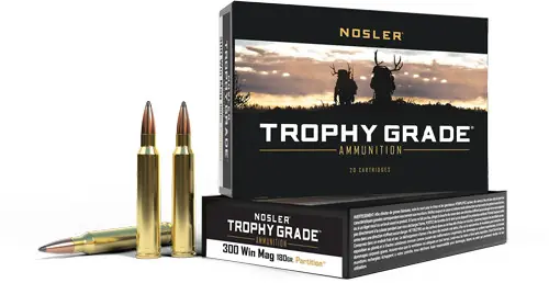 Nosler Trophy 300 Win Mag 180gr Partition 20rd 10bx/cs