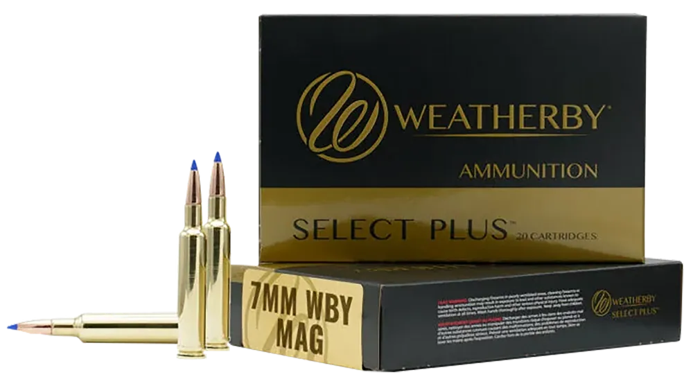 Weatherby Select Plus 7mm Mag 140gr Barnes TTSX Lead-Free Ammo 20/Box
