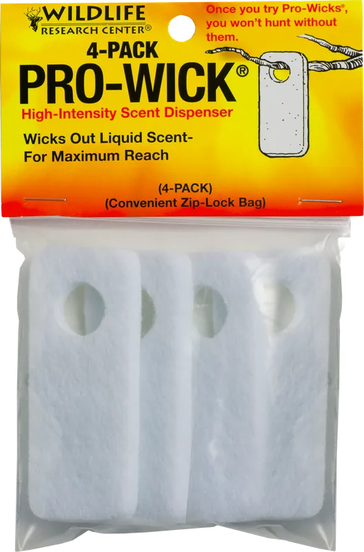 Wildlife Research Pro-Wick Felt Pack - 4 Count