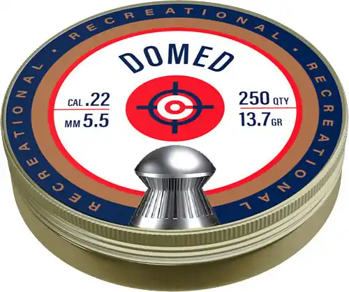 Crosman Pellets .22 Domed 13.7 - GR 250 Pack (Case of 12 Packs)