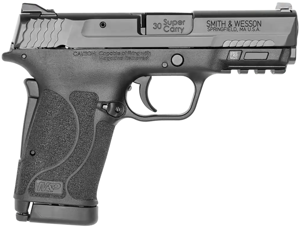 Smith & Wesson M&P Shield EZ 30 Super Carry Micro-Compact, 10+1 Capacity, Black Armornite Finish