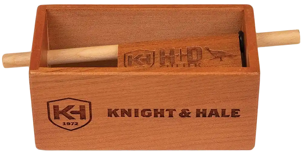 Knight & Hale HD Cutter Friction Turkey Call - Brown Wood