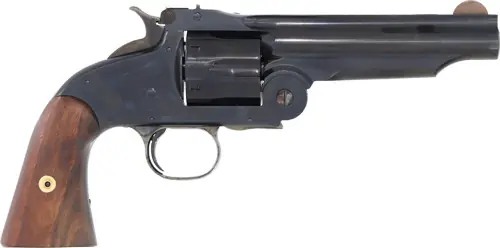 Cimarron No.3 American 45LC 5" FS Blued Walnut Model