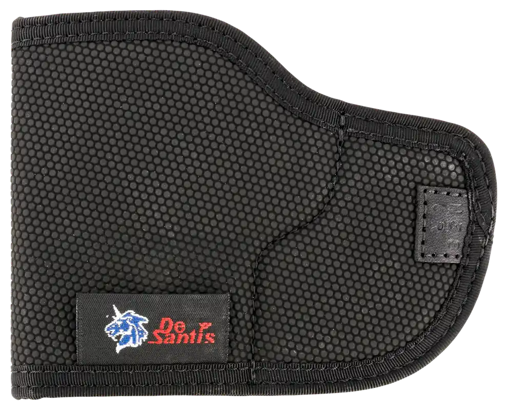 DeSantis Nemesis Pocket Holster for Springfield Hellcat/OSP, Mossberg MC1sc, Naroh N1 - Ambidextrous Black Rubberized Fabric