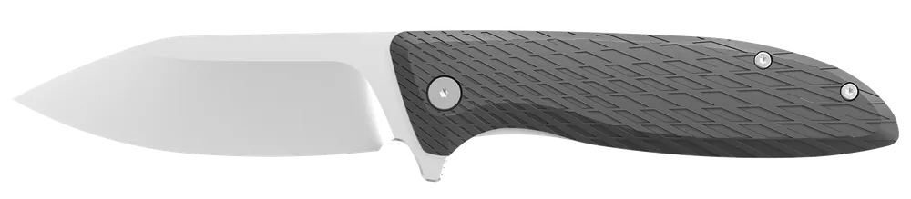 Outdoor Edge Brutus Folding Knife 3.3" Blade Black