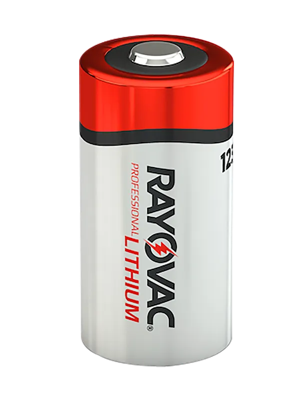 Rayovac RL123A2 3V Lithium Battery Pack (2-Pack)