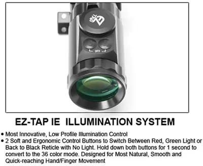 36 Color Illuminated Mil-Dot UTG Scope 3-9x40 1" AO