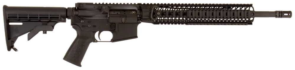 Spikes STR5035R2S ST-15 LE Mid-Length 16" 5.56 NATO Rifle - No Magazine, Black Anodized, 6-Position Stock