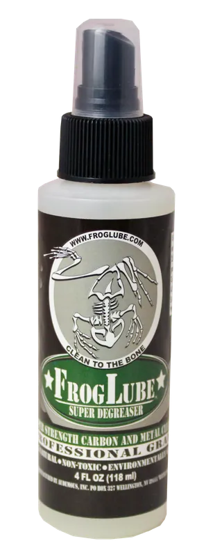 FrogLube 15216 Super Degreaser - 4 oz Bottle for Oil, Grease, and Dirt Removal