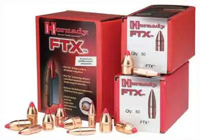 Hornady Bullets .338 Cal 200GR FTX 100CT 15BX/CS