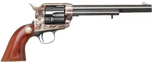 Cimarron P-Model 7.5" .38SP/.357MAG Blued Walnut Revolver