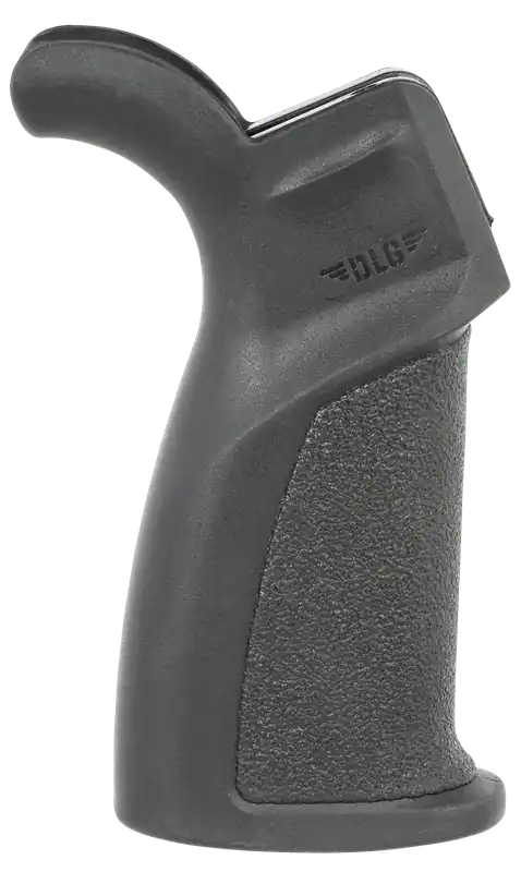 NcStar DLG-138 Beavertail Grip with Core Black Rubber for AR-15 Rifles