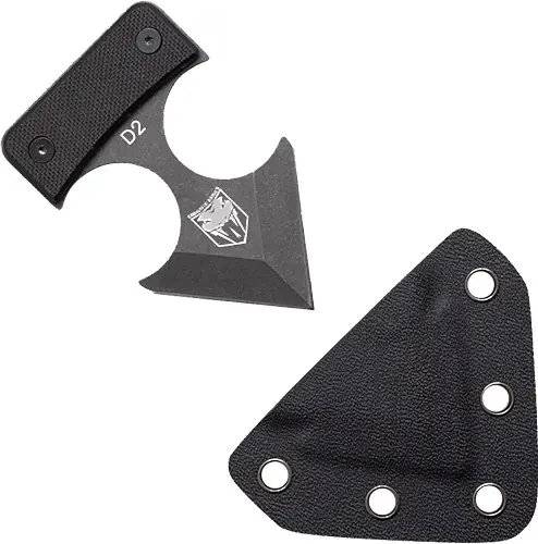 CobraTec Defender D2 Steel Knife with 3" Kydex Sheath Total Length