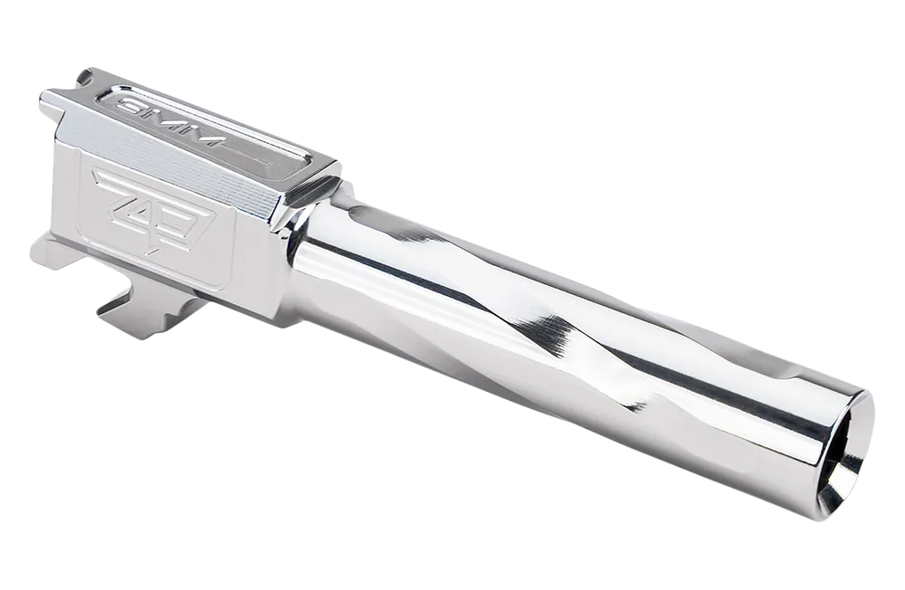 Zaffiri Precision ZP.HCPROBSS Barrel for Springfield Hellcat Pro - Silver 416R Stainless Steel