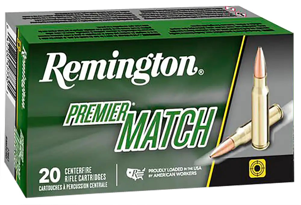 Remington Premier Match .308 Win 175gr Sierra MatchKing BTHP - 20 Rounds/Box