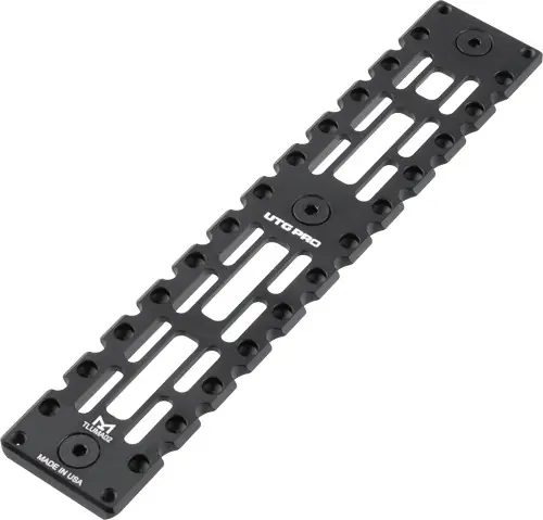 Black Aluminum 7.9" UTG Pro M-LOK ARCA Rail 7075-T6