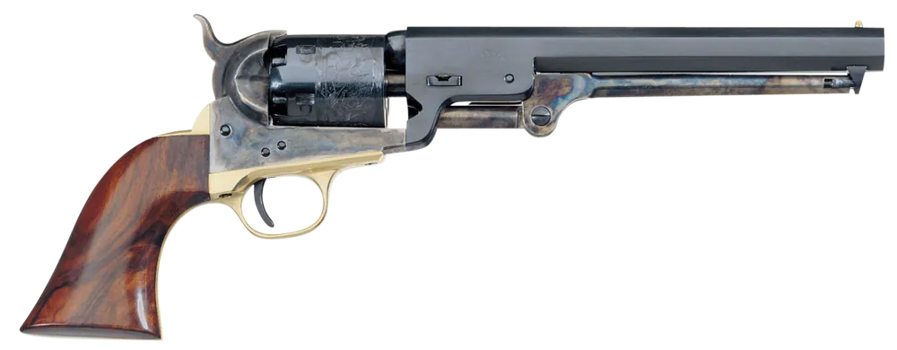 1851 Navy Break Open .36 Cal Revolver with Blued Finish and Walnut Grip