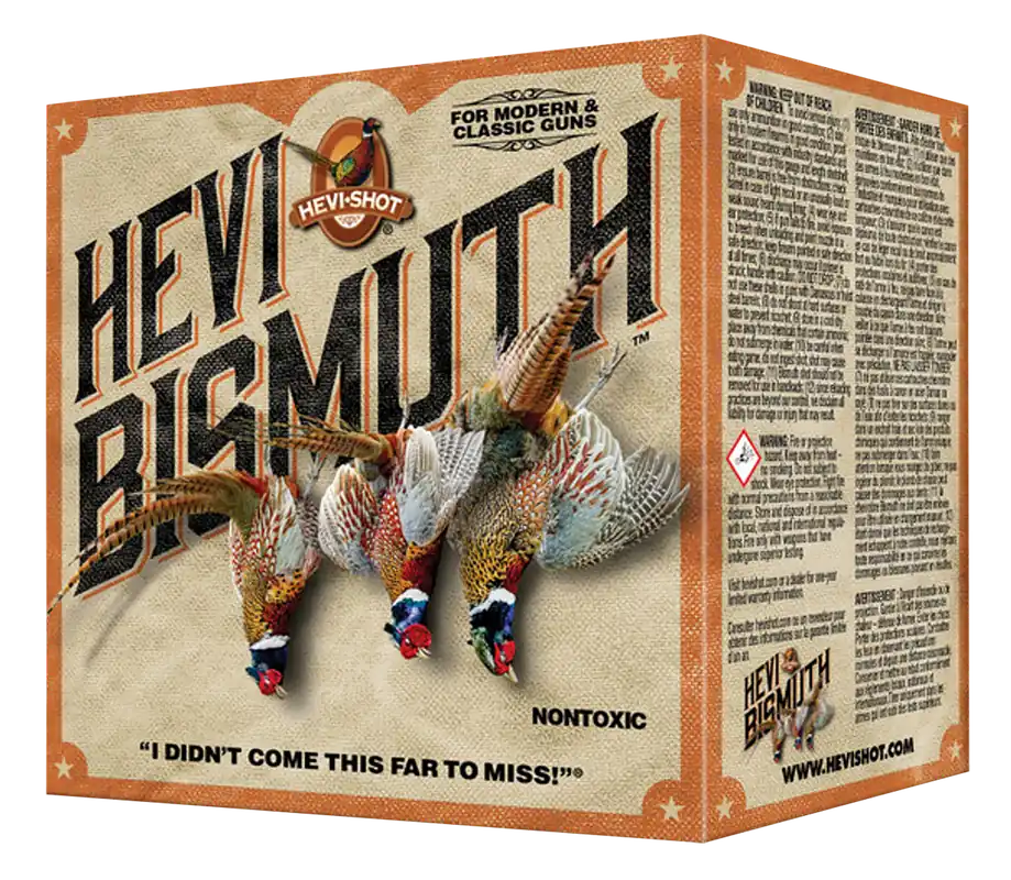 HEVI-Shot 28 Gauge Bismuth Upland Ammunition - 3/4oz, 3 Shot, 25 Rounds per Box