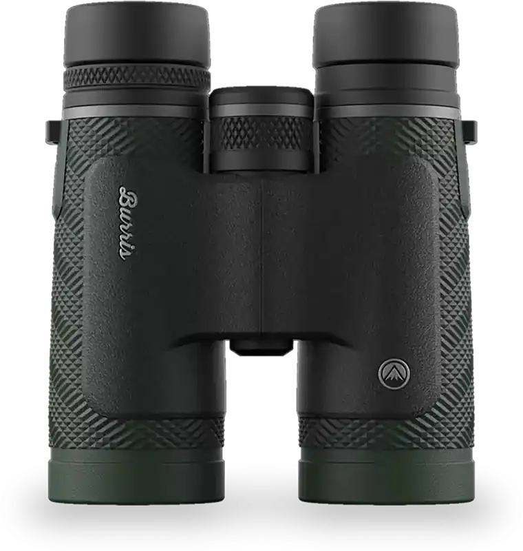 Burris Droptine HD 10x42mm Roof Prism Binoculars, Fast Focus, Black Aluminum