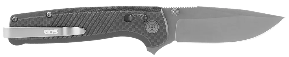 SOG Terminus XR LTE Folding Knife with CPM S35VN Steel Blade and Carbon Fiber Handle