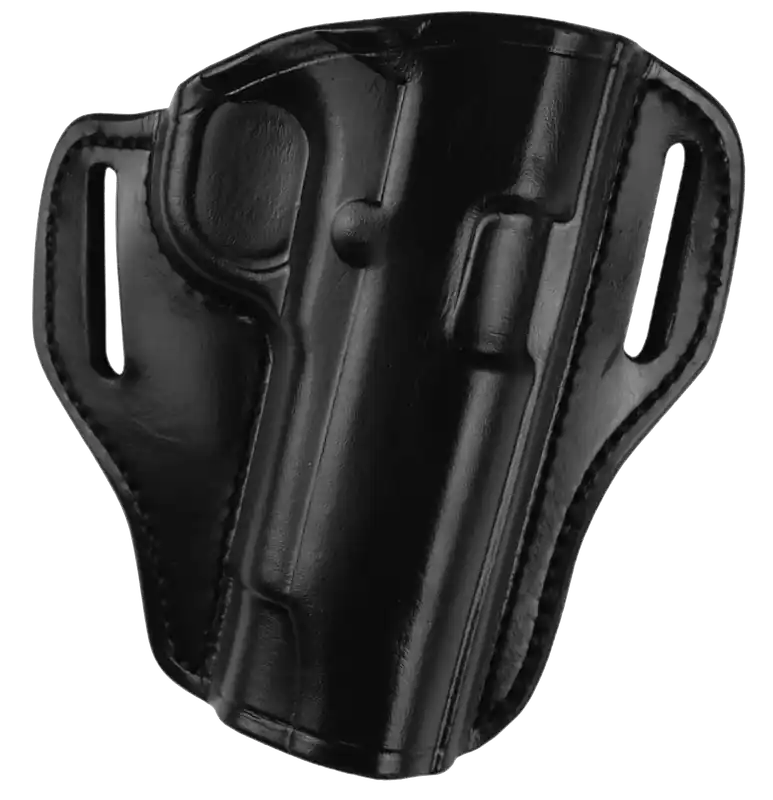Bianchi 25022 Remedy OWB Black Leather Holster for Ruger Security-9/Glock 19/23/32/45, Size 11, Right Hand, 1.50" Belt Width