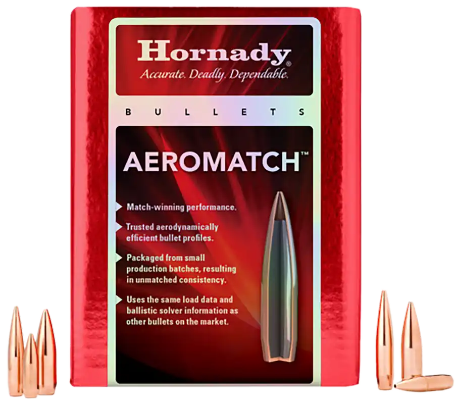 Hornady 227711 .224 69gr HPBT Bullets - 500 Count Box