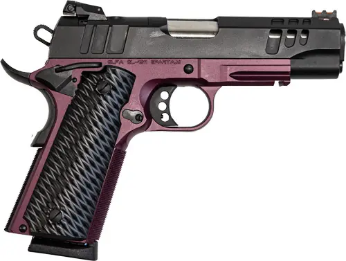 BLACK SLIDE BLACK CHERRY FRAME GLFA 1911 PISTOL 45ACP 4.25"